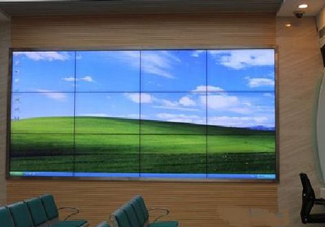 青神液晶拼接屏的另类用法。